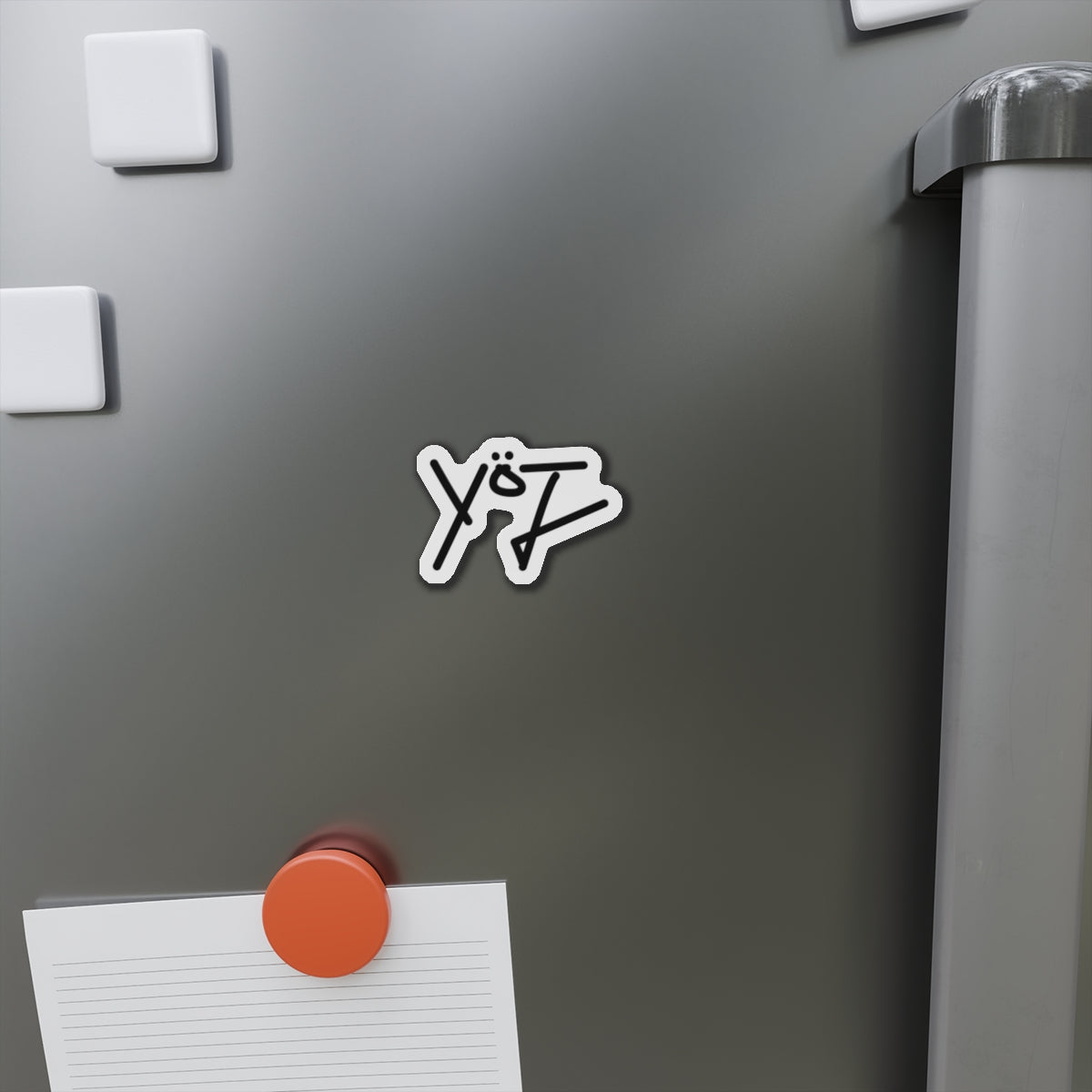 Yöj Crew Die-Cut Magnet