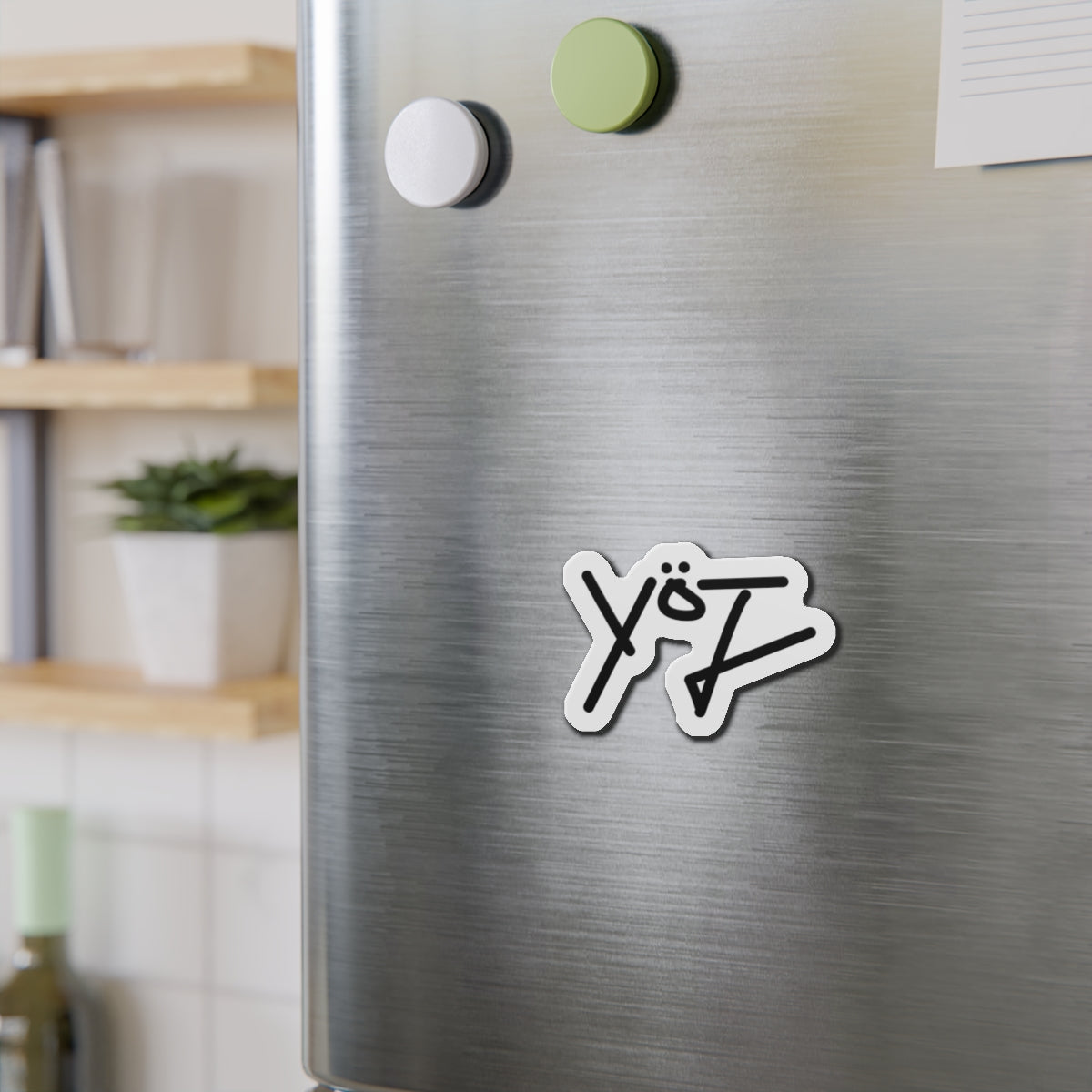 Yöj Crew Die-Cut Magnet
